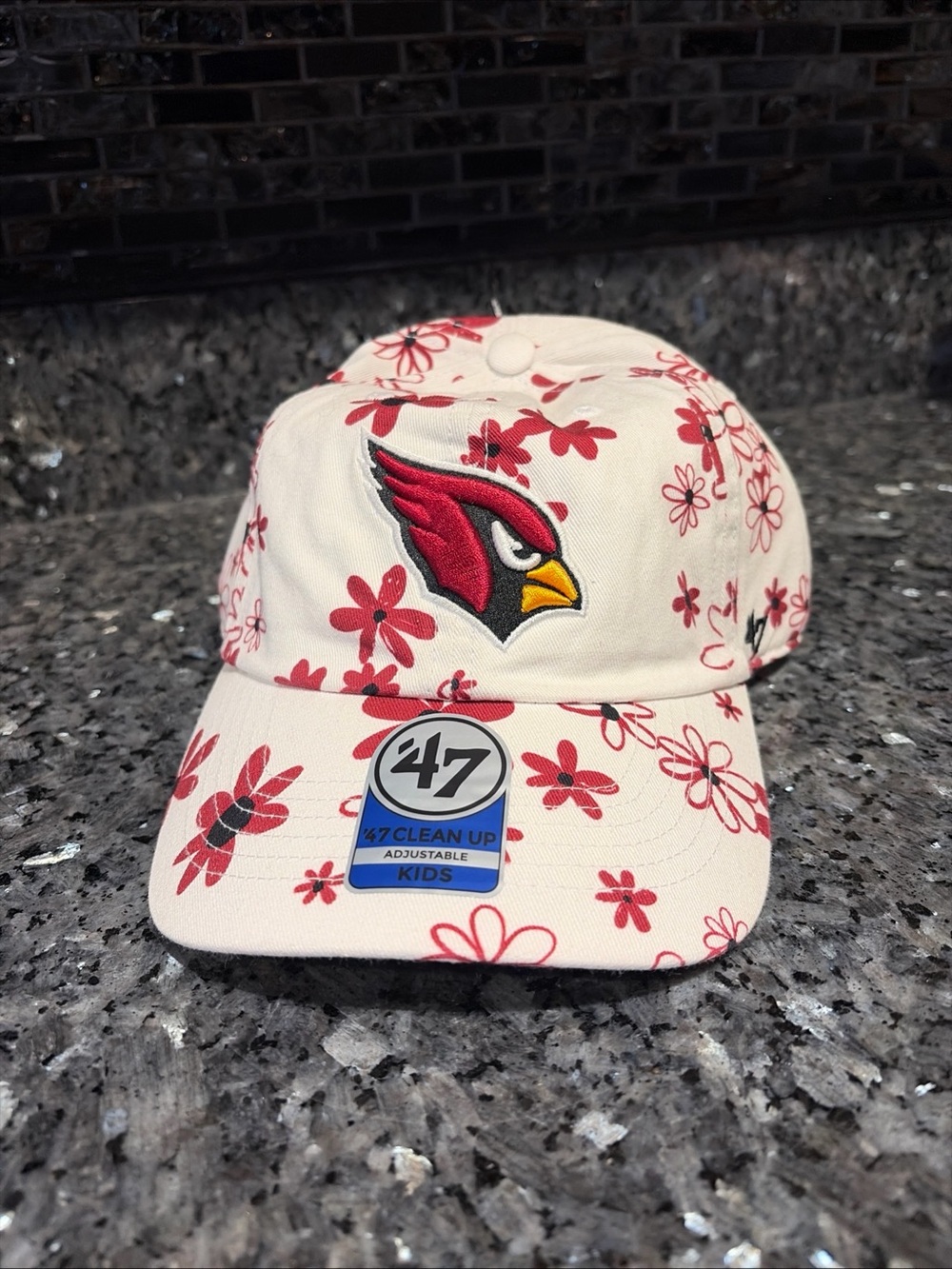 Arizona Cardinals NFL Embroidered Cap Hat Youth Size NWT Kids Hat Girls Floral